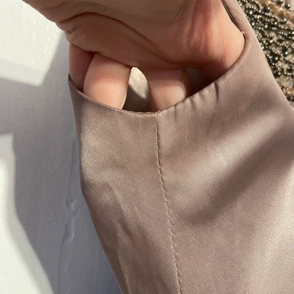 Tiana B. Beaded Two-Tone Cocktail Dress - Size 8 - Picture 4 of 5